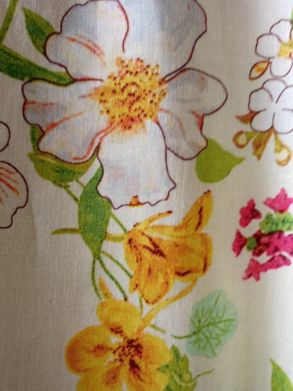 'LAURA ASHLEY' Floral Blouse Size L EUC - Picture 8 of 13
